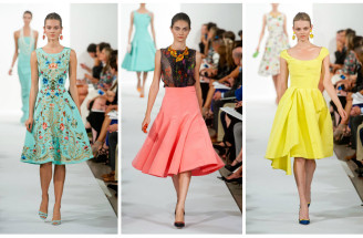 Oscar De La Renta a žiarivá letná kolekcia šiat
