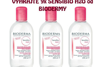 Vyhrajte 9 micelárnych vôd Sensibio H2O