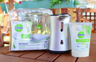 TEST: DETTOL bezdotykový dávkovač mydla