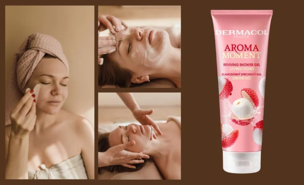 Sprchovací gél Aroma Moment podmanivé liči, Dermacol