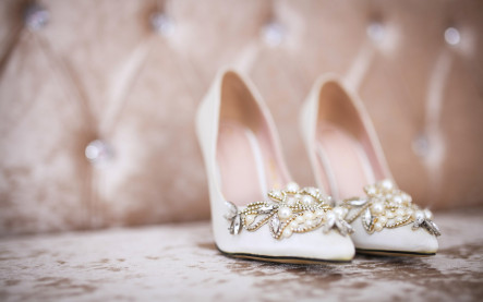 svadobné topánky