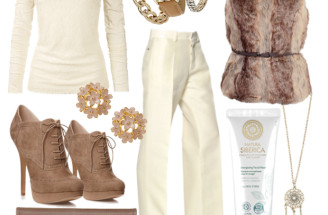 Jednoduchý a krásny outfit