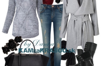 Keď sivá nie je fádna v outfite