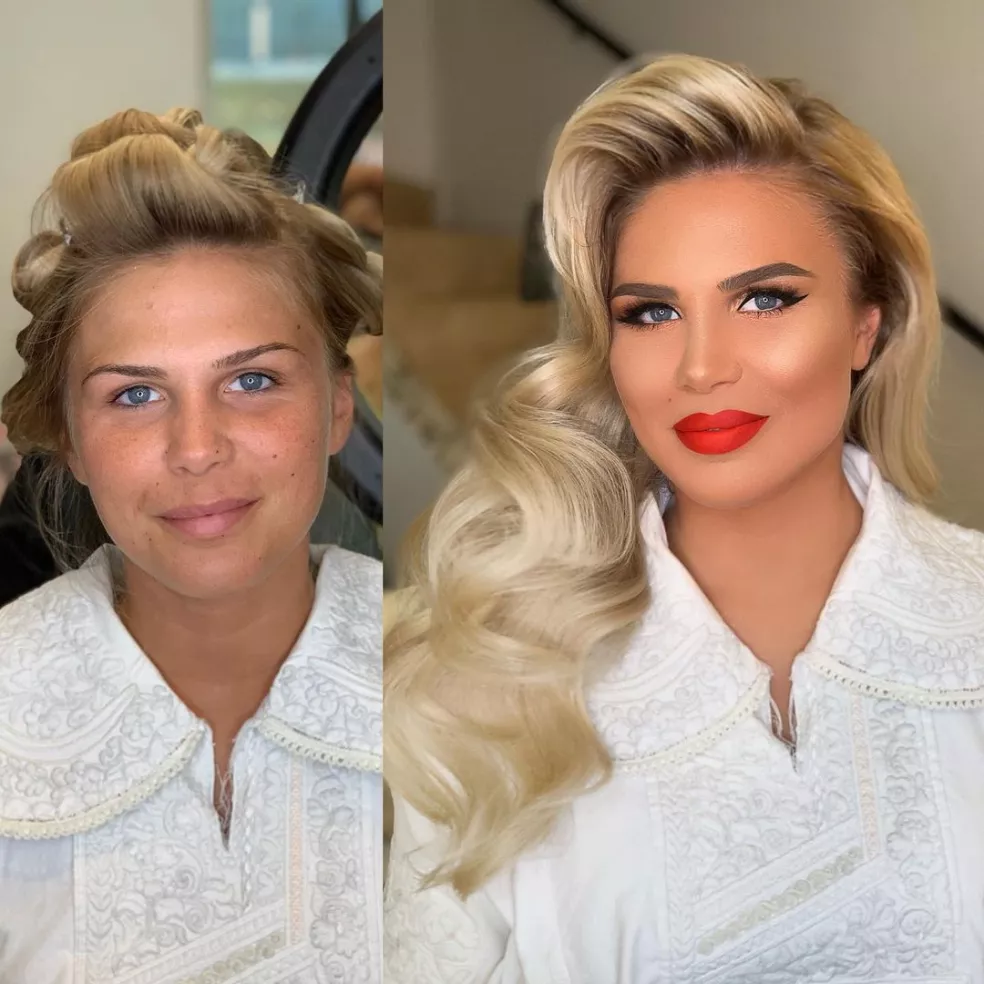 make-up na svadbu