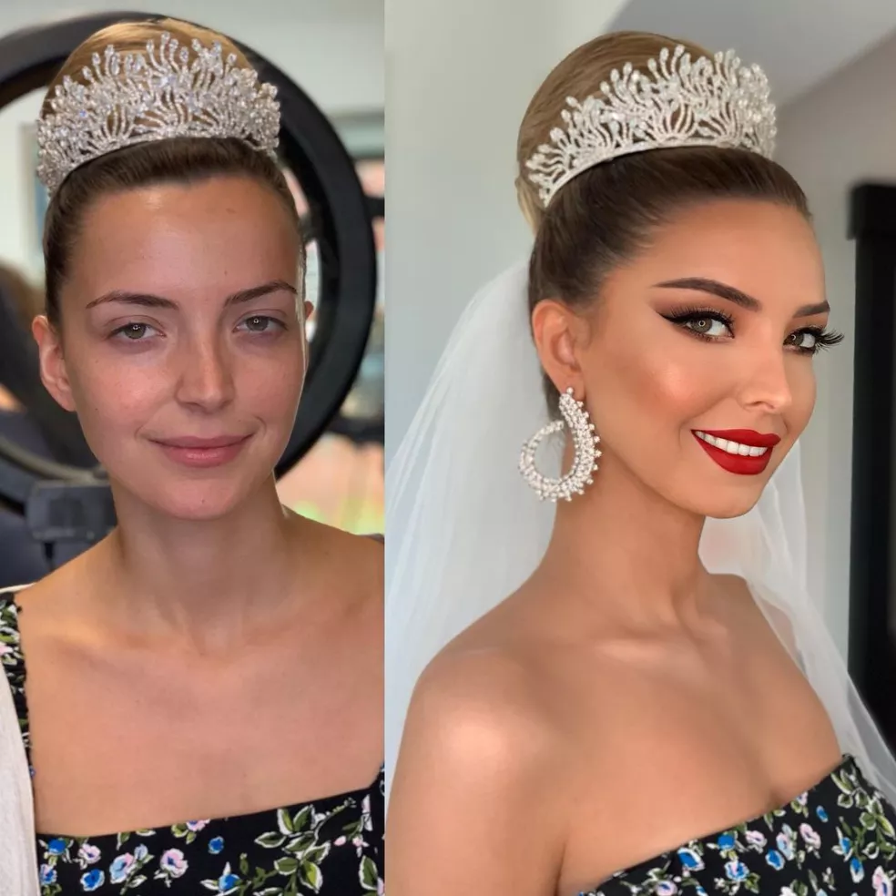 svadobný make-up