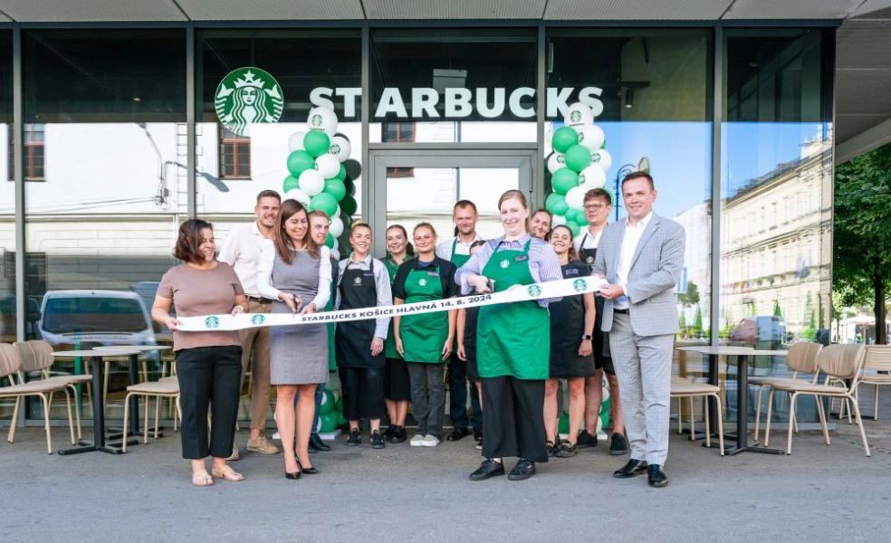 Starbucks kaviareň Košice