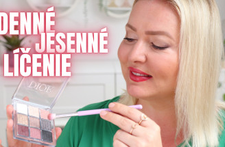 VIDEO: Ľahký denný make-up na jeseň – paleta očných tieňov Dior, kórejská kozmetika a iné