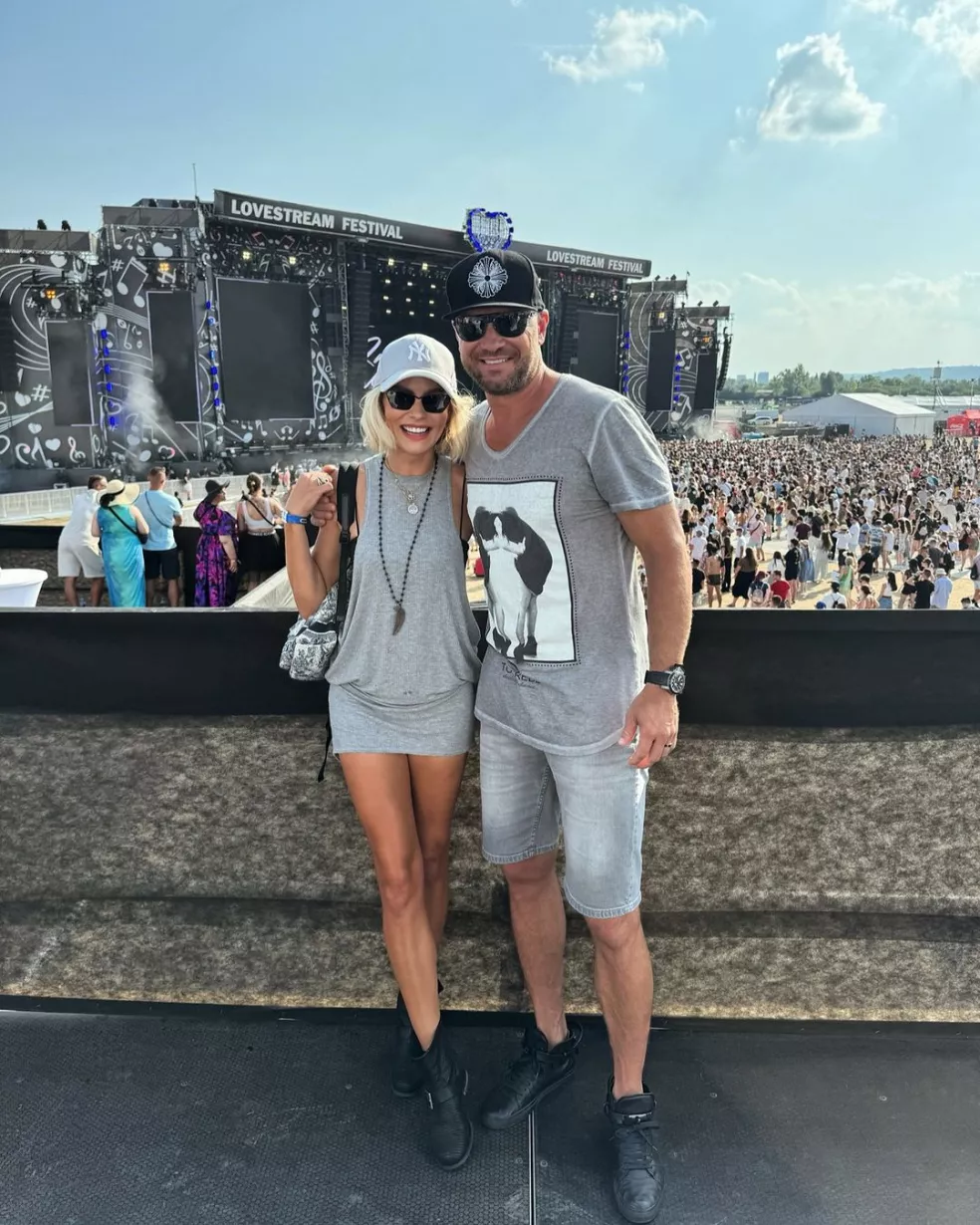 Ivana Gáboríková a Marián Gáborík na festivale Lovestream 2024