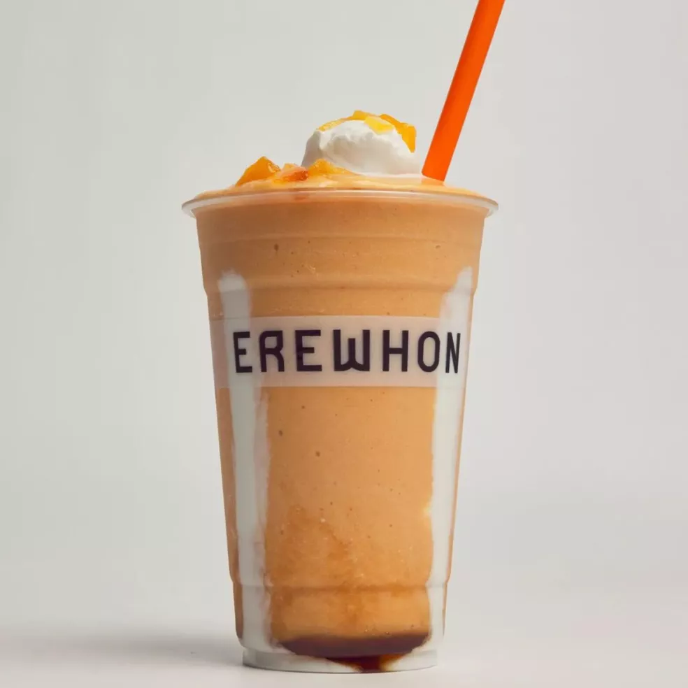 Erewhon Peach Smoothie