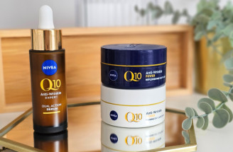 TEST: Nivea Q10 Spevňujúci denný a nočný krém a expertné duálne sérum proti vráskam