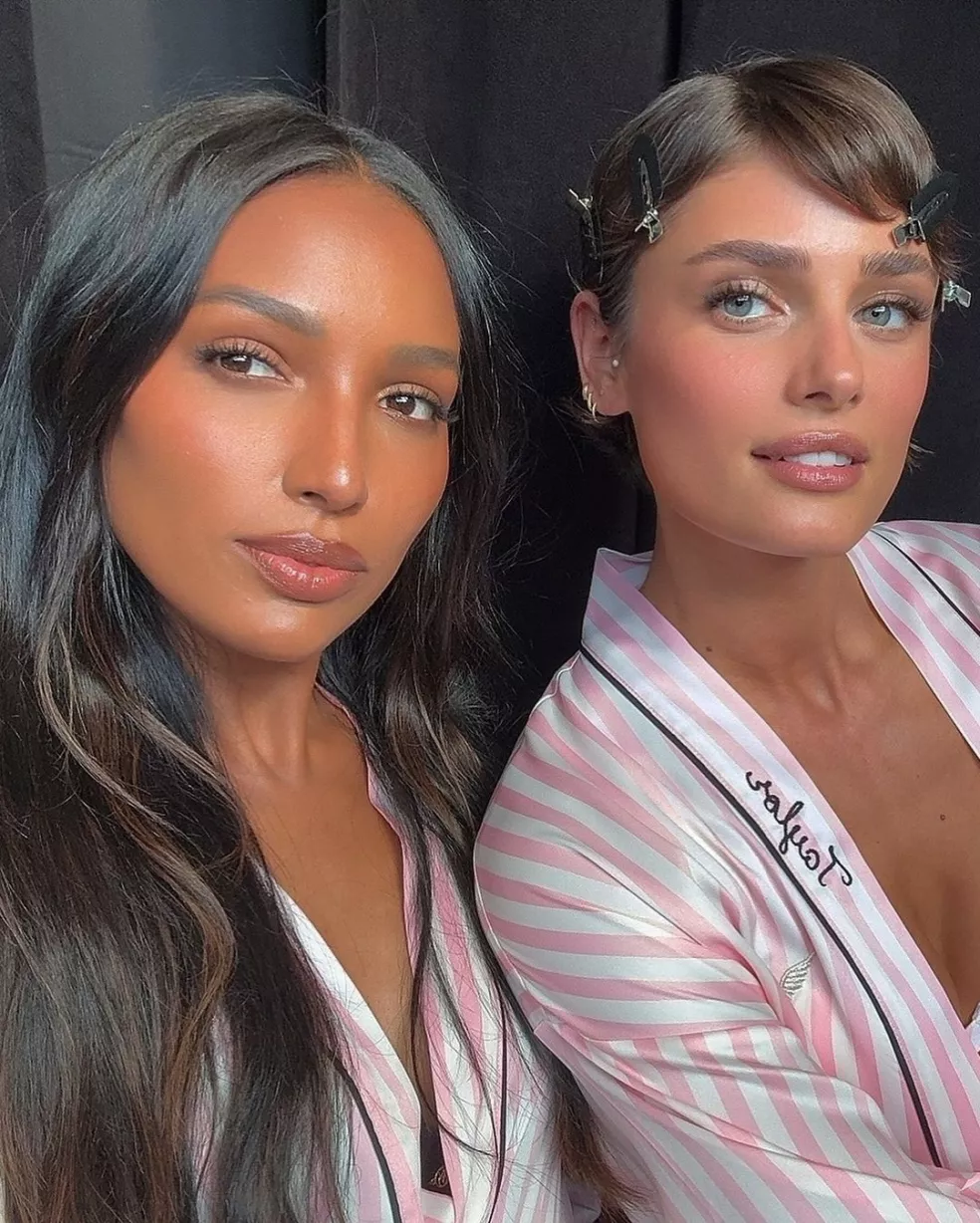 Modelky Jasmine Tookes a Taylor Hill