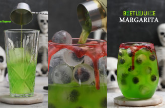 Beetlejuice Margarita – dokonalý koktail na halloweensku párty