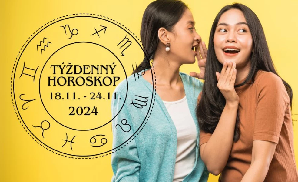 týždenný horoskop od 18. novembra do 24. novembra 2024