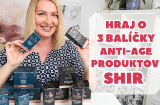 SÚŤAŽ: Hraj o 3 balíčky anti-age produktov SHIR