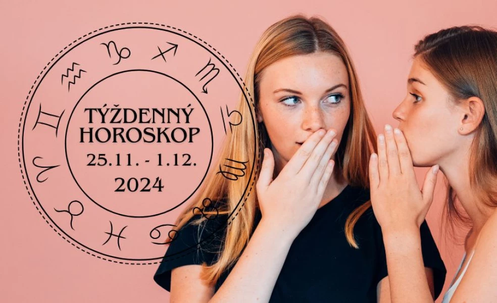 týždenný horoskop od 25. novembra do 01. decembra 2024