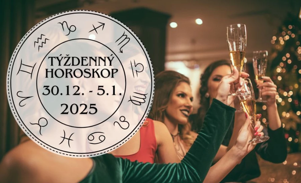 týždenný horoskop od 30. decembra 2024 do 05. januára 2025