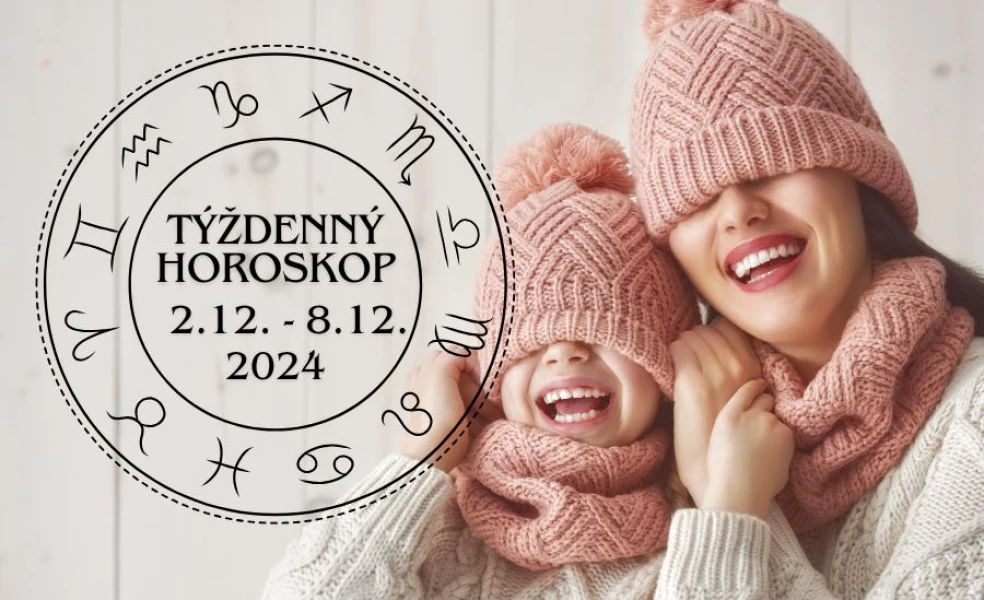 týždenný horoskop od 02. decembra do 08. decembra 2024