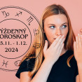 Týždenný horoskop od 25. novembra do 01. decembra 2024