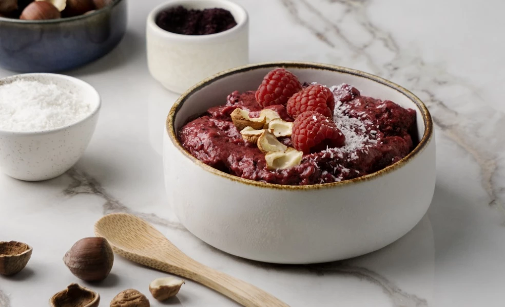 hrejivé smoothie bowls