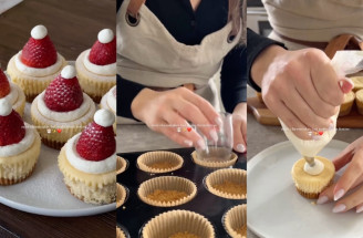 Mini cheesecakes ala Santa Claus: Dokonalý vianočný dezert pre všetkých maškrtníkov