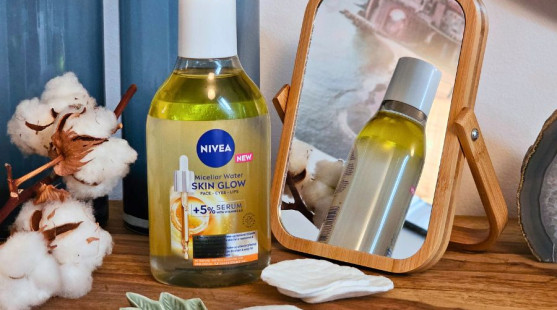 TEST: Nivea Rozjasňujúca micelárna voda Skin Glow s dvojfázovým zložením