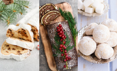 Recepty na vianočné dezerty zo sveta – Bûche de Noël, Stollen, Panettone a iné