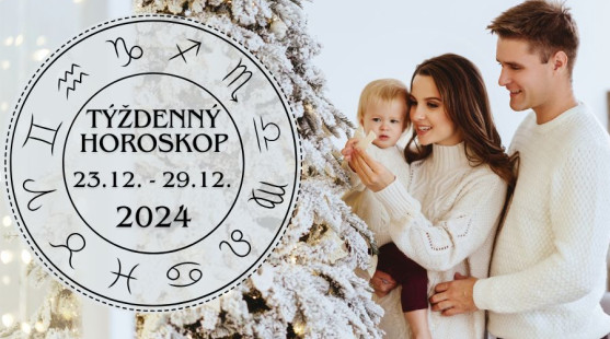 Týždenný horoskop od 23. decembra do 29. decembra 2024