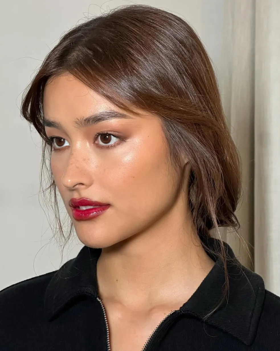 Popsicle lips make-up