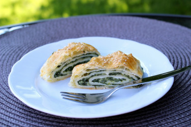 Rýchly a chutný recept: Špenátová štrúdľa s nivou