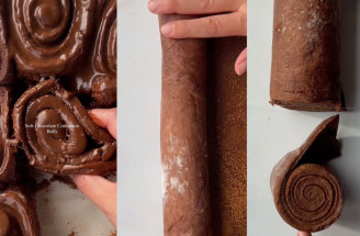 Čokoládové škoricové rolky s Nutella polevou: Recept na neodolateľnú sladkosť