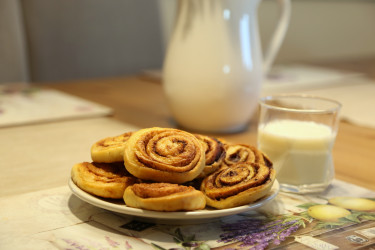 Recept na škoricové a kakaové slimáky ako od babky