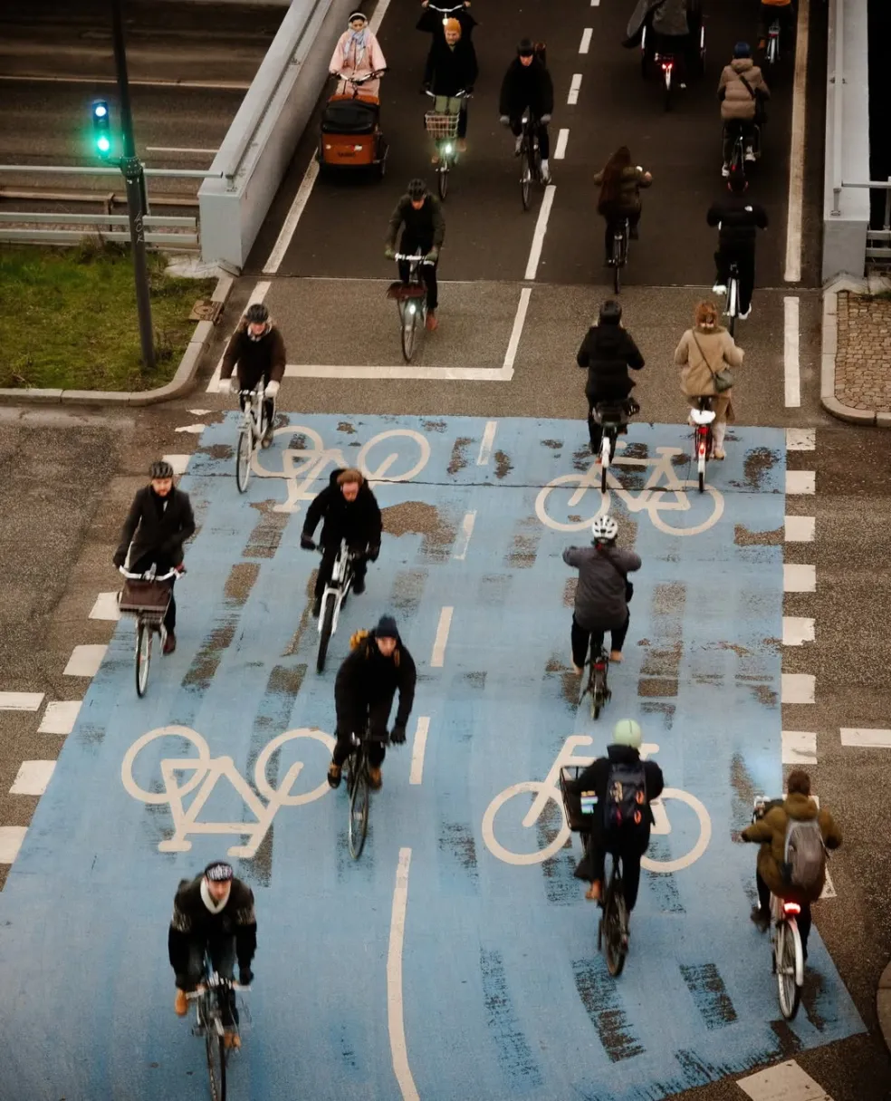 V Kodani sú popularne bicykle