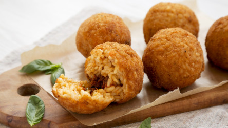 Chuťovo zaujímavé ryžové guľky z Talianska (Sicilian arancini)