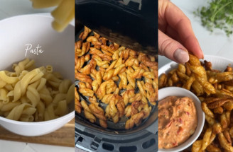 Pasta chips alebo chipsy z cestovín – chutný a zdravý snack z teplovzdušnej fritézy