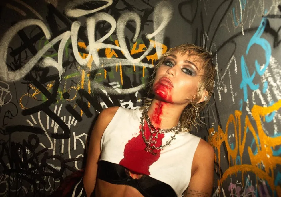 Speváčka Miley Cyrus