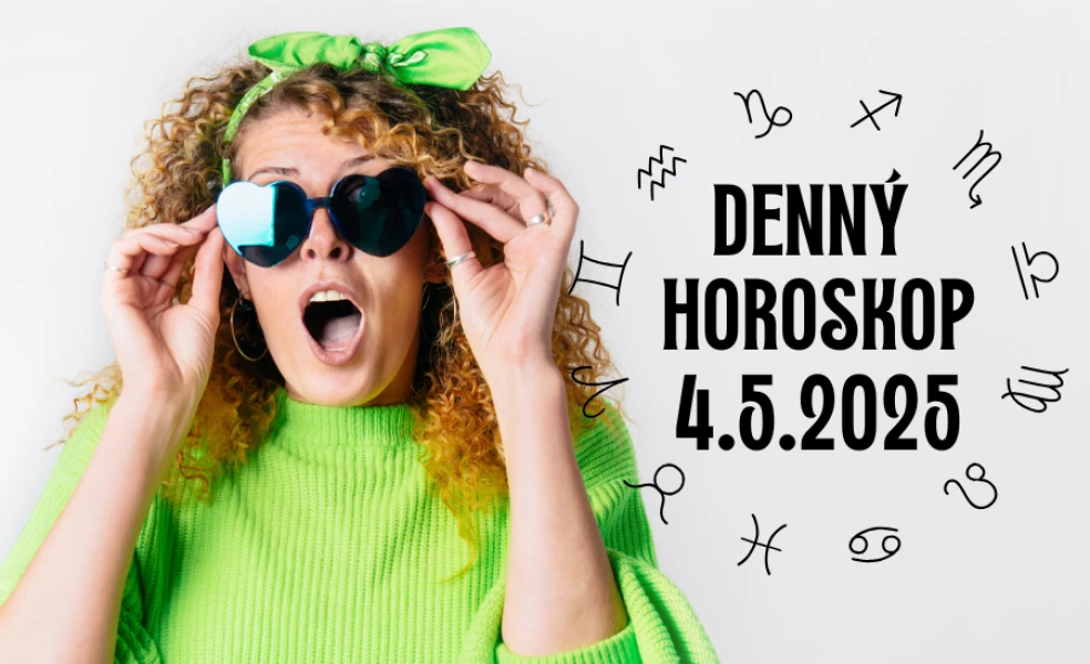 Horoskop na dnes 4 máj 2025