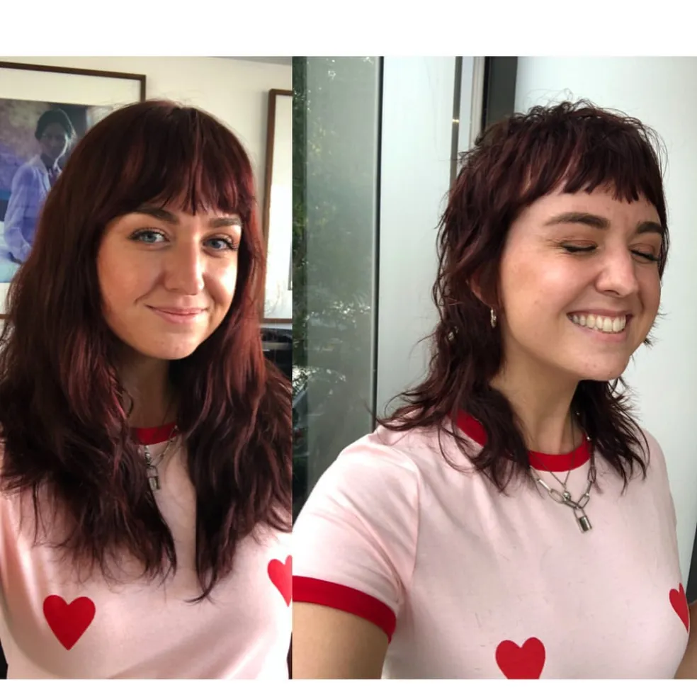 Mullet účes pre ženy