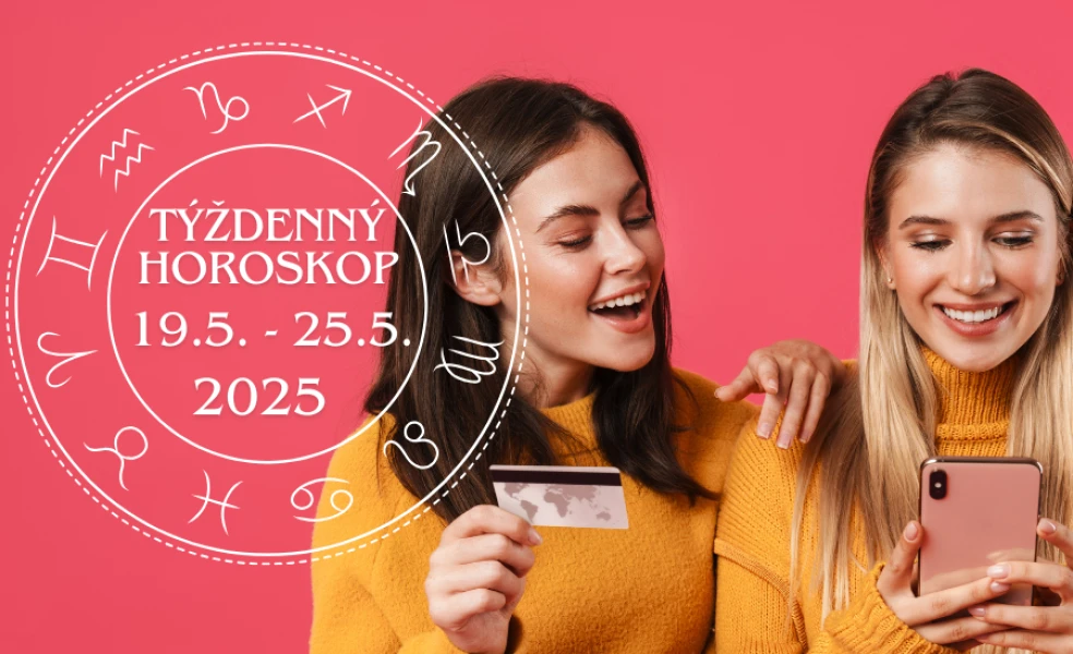 Týždenný horoskop od 19 mája do 25 mája 2025