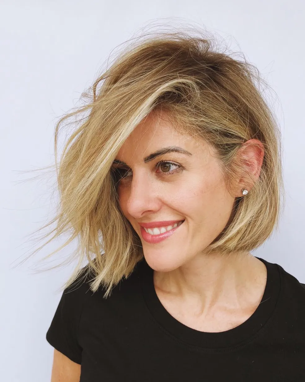 Blond bob