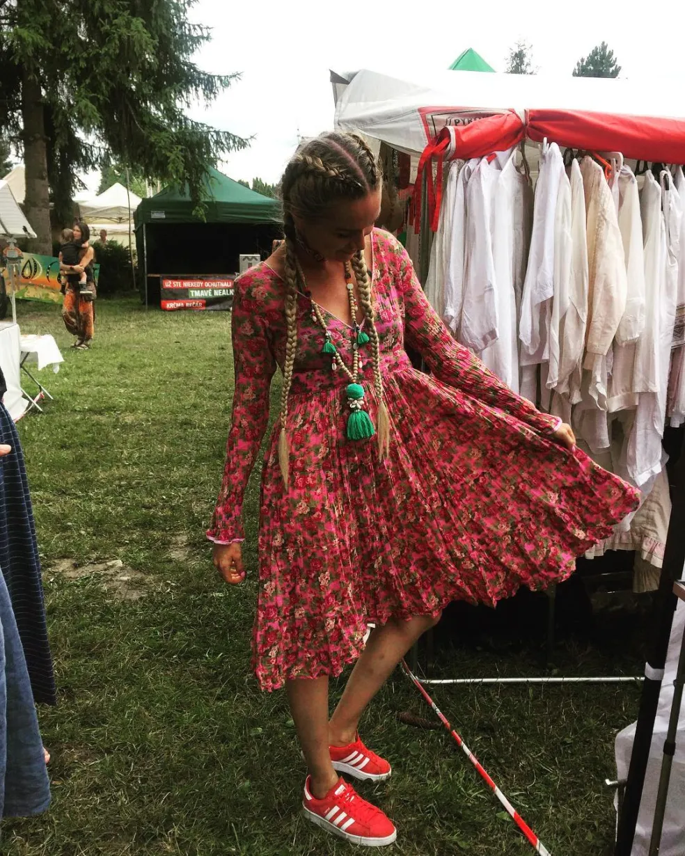 šaty na letný festival
