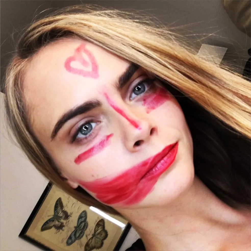 Modelka Cara Delevingne
