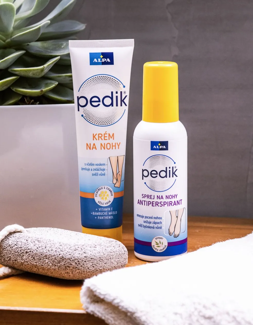 PEDIK antiperspirant od Alpy A krém PEDIK od značky Alpa so včelím voskom a vitamínom E