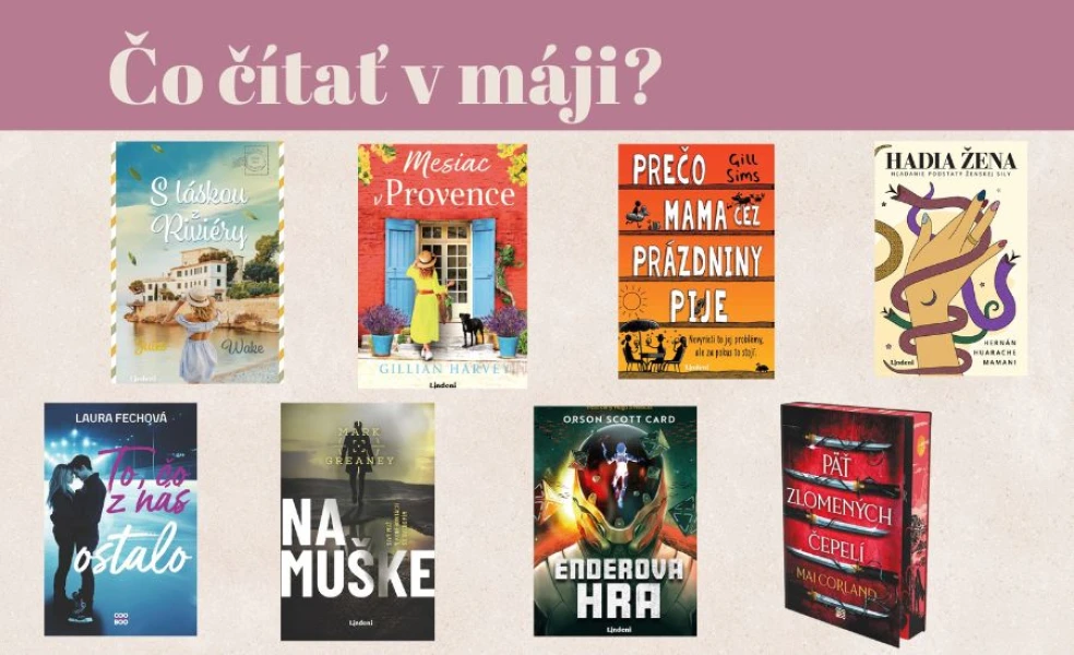 knižné novinky od vydavateľstva Albatros Media máj 2025