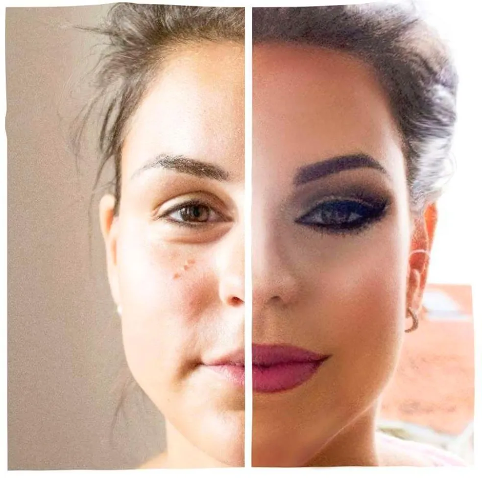 výrazný make-up
