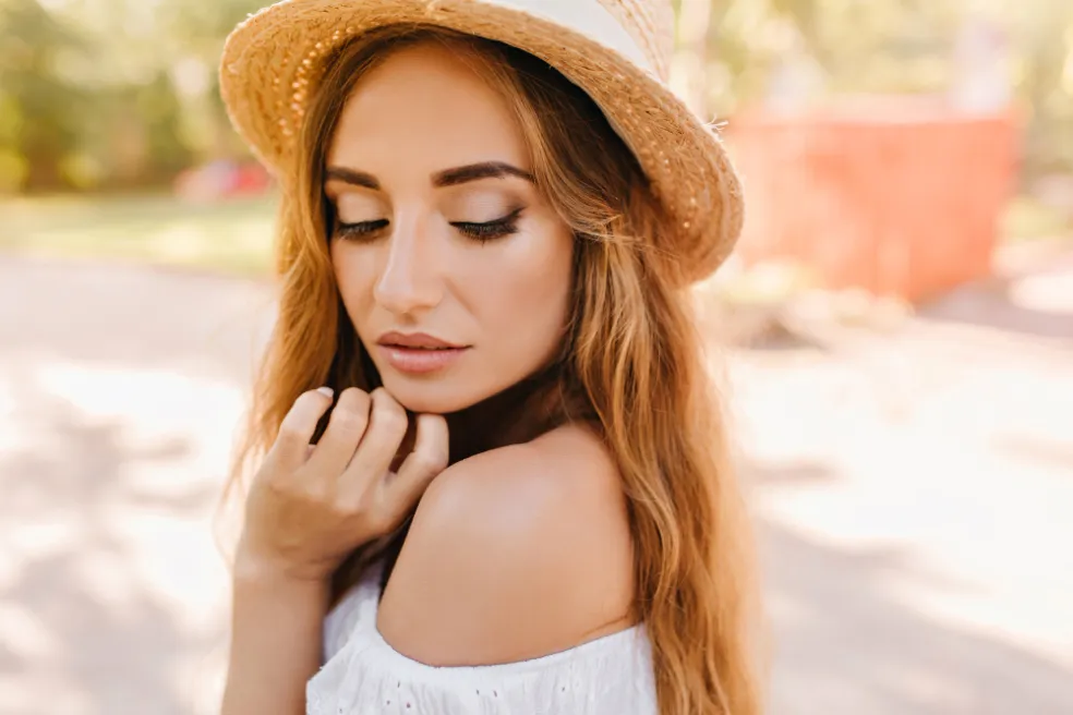 jemný make-up