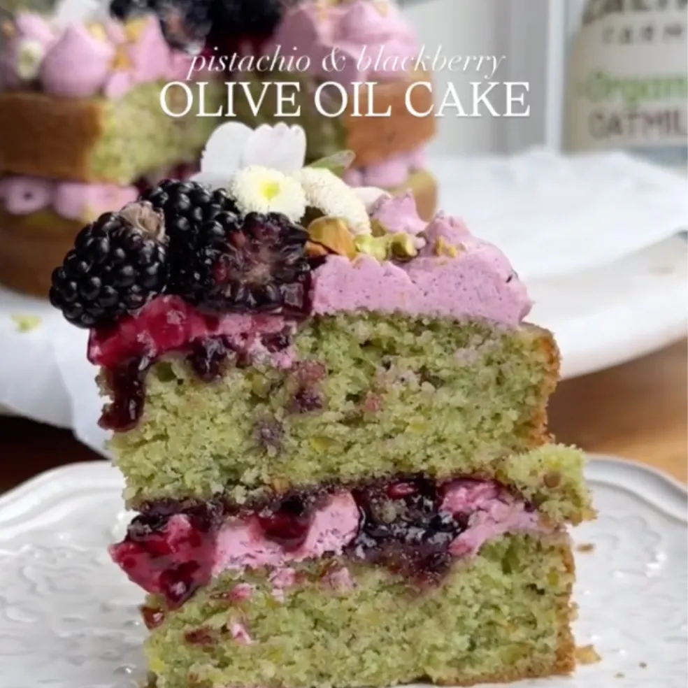 Vegan pistáciová torta