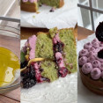 Pistáciovo-černicová torta s olivovým olejom: Nielen vegan, ale aj neskutočne lahodná!