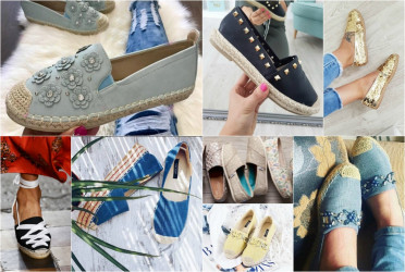 Topánky espadrilky - najhorúcejší trend tohto leta