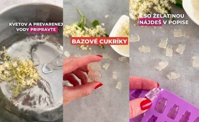 Recept na domáce bazové želé cukríky – dokonalá maškrta pre malých aj veľkých