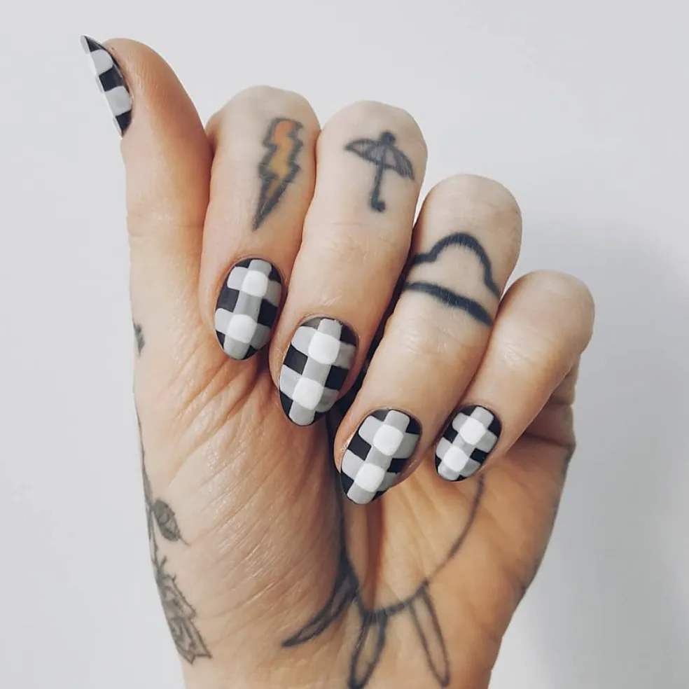 Gingham nechty